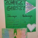 Powiększ zdjęcie Plakat promujący hasła o tolerancji